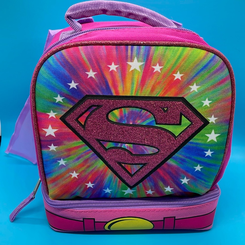 DC SUPERHERO GIRLS Super Girl insulated lunch box **NEW**